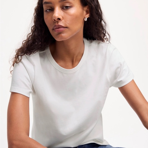 Madewell NWT cotton slub short sleeve crew neck tee shirt - Picture 5 of 9